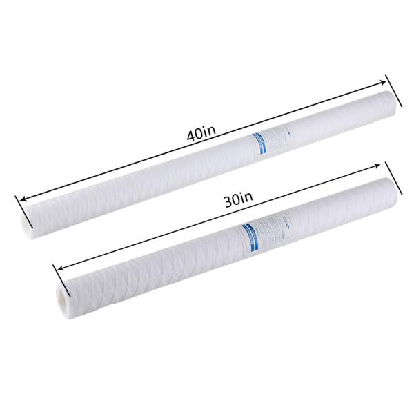 20 Inch PP String Wound Filter Cartridge for Water Purifier Industrial Water Treatment