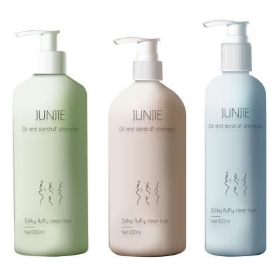 Amber Cylindrical Plastic Bottle 300ml 400ml 500ml Shower Gel Bottle For Your Customers' Needs