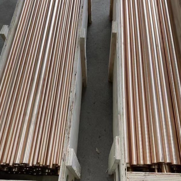 C17200 Beryllium Copper Rod – ASTM B196 Straight Length Bar for Downhole MWD/LWD Housings (Alloy 25 / CuBe2)
