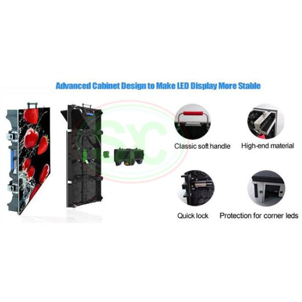 Pared de alquiler al aire libre 6500K-9500K del fondo de pantalla de la etapa de la prenda impermeable de la pantalla LED