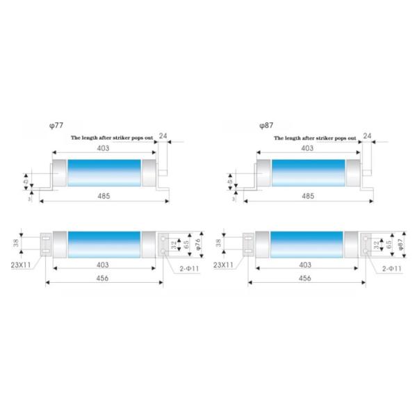 Высоковольтные предохранители XRNM-7.2KV/315A 76L=442 (* 510 ) / XRNM-12KV 100A / XRNM-7.2kV/200A 50kA