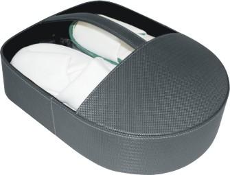 PULV Hotel Guest Room Supplies PU Leather Shoe Storage  Beige