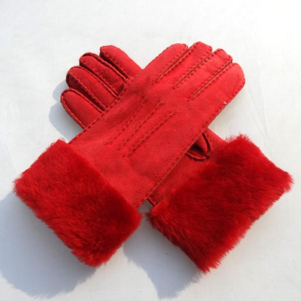wholesale winter long leather gloves