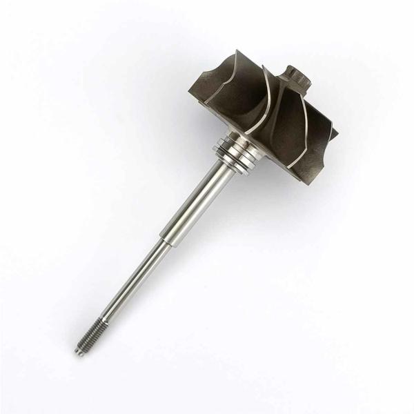 MS-TECH Turbo TD04HL - 9B Turbo Turbine Wheel Shaft 49189-30100 49177-30100 Ind:52mm Exd:45.65mm Blades9