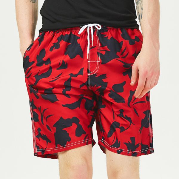 Water Repellent Custom Beach Shorts , Mens Casual Beach Shorts Spandex Polyester