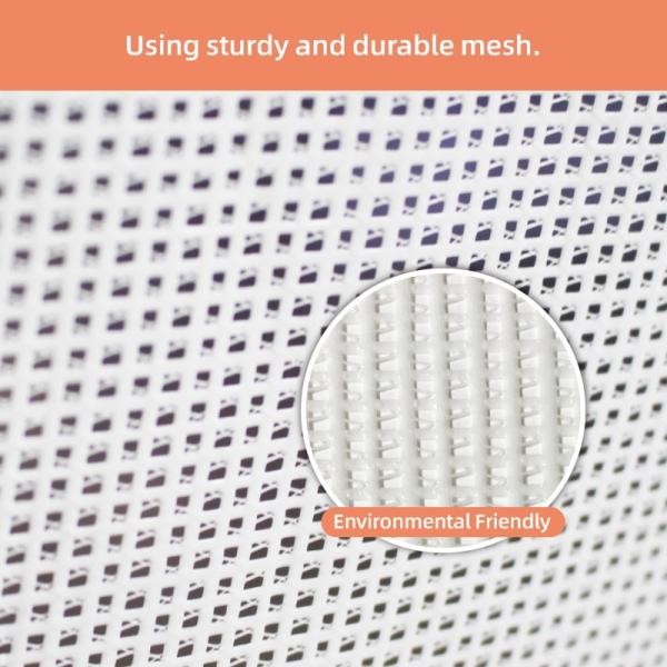 Baby Safety Gate Retractable Door Extra Wide Child Pet Safety Stairs Gate