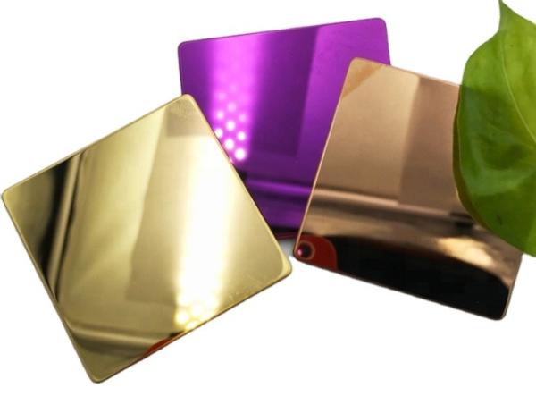 309S 310S 904L Gold Color Stainless Steel Sheet Mirror Finish For Elevator