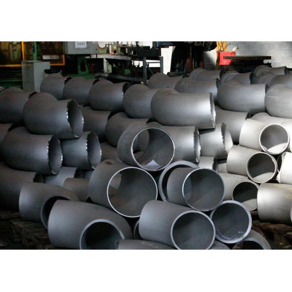 Fabricated Alloy Welded Steel Pipe Fittings , Chrome Moly 90 Degree Steel Pipe Elbow
