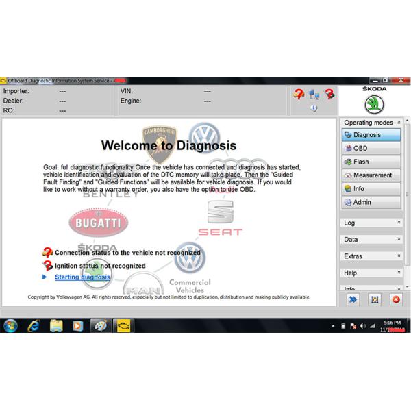 Ferramenta de diagnóstico automático tudo em um para Benz C6, BMW ICOM, JLR, VAS, HONDA, TOYOTA, PIWIS, Subaru, , GM, Ford, MAZDA