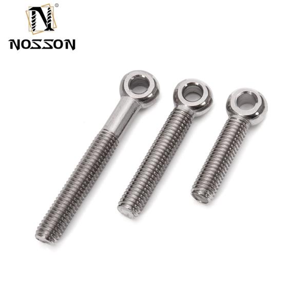 INCH Measurement System Stainless Steel DIN 444 Eye Bolt with Galvanized Finish Corrosion Resistant