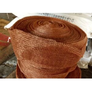Standard Copper Knitted Wire Mesh For Corrosion Resistant Filter Pad