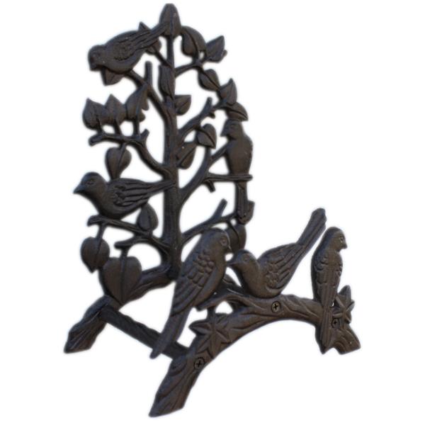 Cast Iron Decorative Garden Hose Bracket Antique Brown