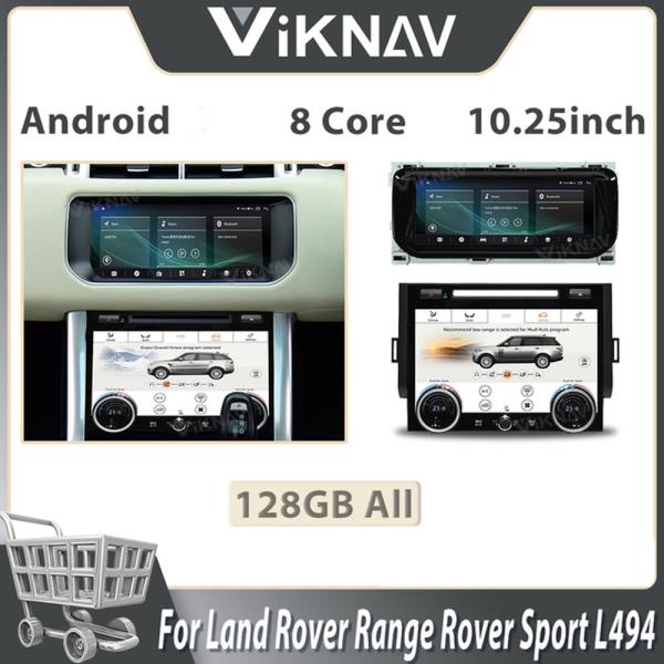 Viknav Car Radio For Land Rover Range Rover Sport L494 (2013-2017) 10.25 Inch Car Radio Multimedia Touch Screen Stereo