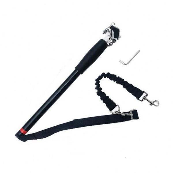 Anodizing and Sandblasted Coating Safety Dog Bike Leash Suitable for All Sizes of Dogs