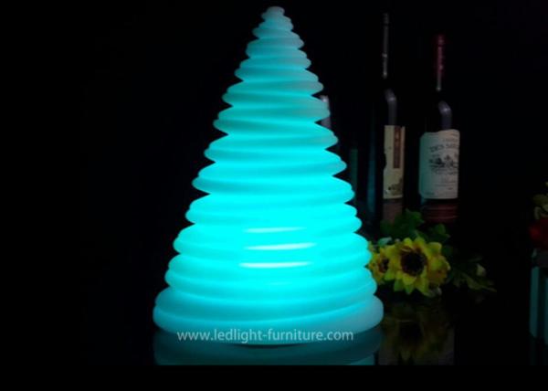 Candeeiros de mesa decorativos do diodo emissor de luz da visão criativa, candeeiros de mesa a pilhas sem corda 