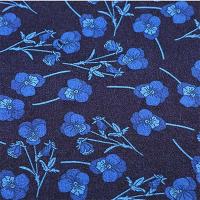 La tela floral francesa del popelín imprimió la tela de algodón de alta densidad 75gsm anchura de 58 pulgadas