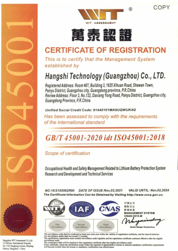 Helith Technology (Guangzhou) Co., Ltd. Сертификации