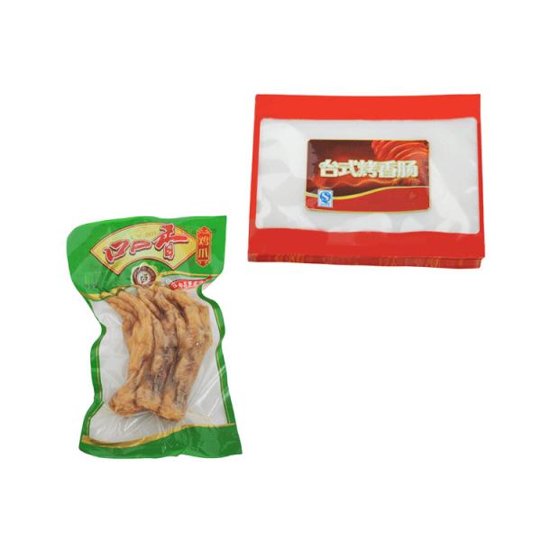 Customized Printed PVDC Thermoforming Film Roll For Sausage Packaging Beef Chicken Pork