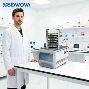 Benchtop Freeze Dryer Senova Biotech Lab Scale Lyophilizer NovaDryer-B101