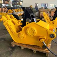 Mini Escavadora Mounted Concrete Crusher, Pulverizer concreto de Geith para o trabalho de demolição