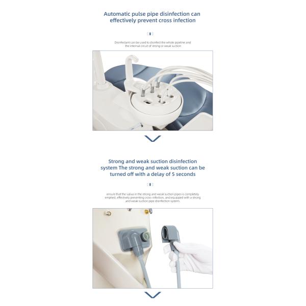 Electricity Dental Chair Stomatology Equipment With Water Purification System