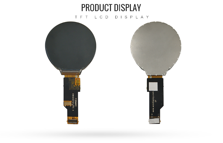 Round GC9A01 Display LCD Module 240x240 IPS 1.28 Inch With 24Pin SPI Interface