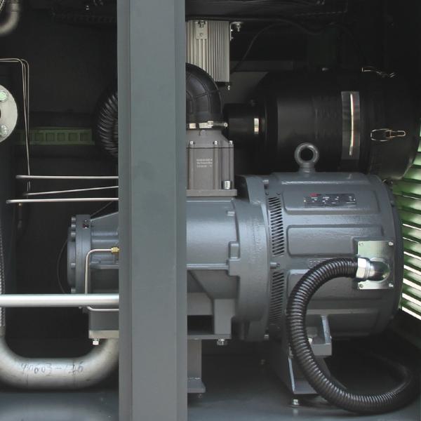 75KW 100hp 8bar Industrial Screw Air Compressor 1100kg