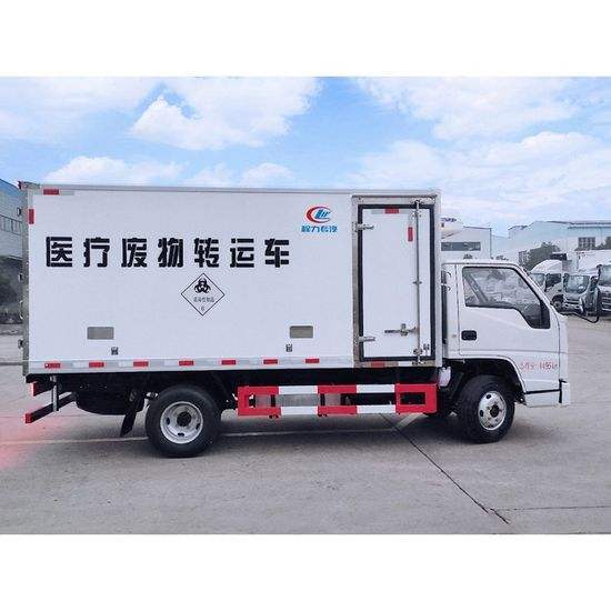 JMC Refrigerator Vehicles 4ton 4*2 Chassis Thermo King Unit Refrigerated Truck 120HP