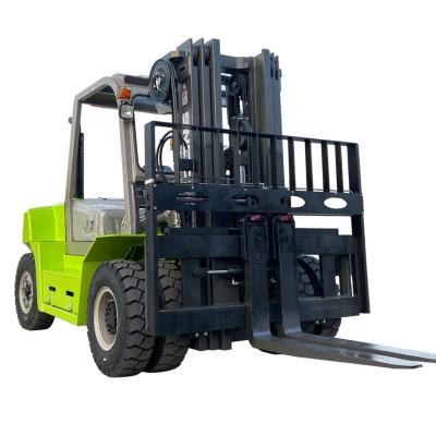 5 Ton 6 Ton 7 Ton 8 Ton 10 Ton Diesel Lp Gas Electric Forklift with Paper Roll Clamp