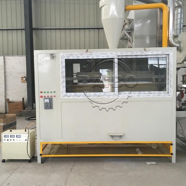 1380*1750*3500mm Auto Belt Tracking Dry Type Electrostatic Sortor Separator Equipment