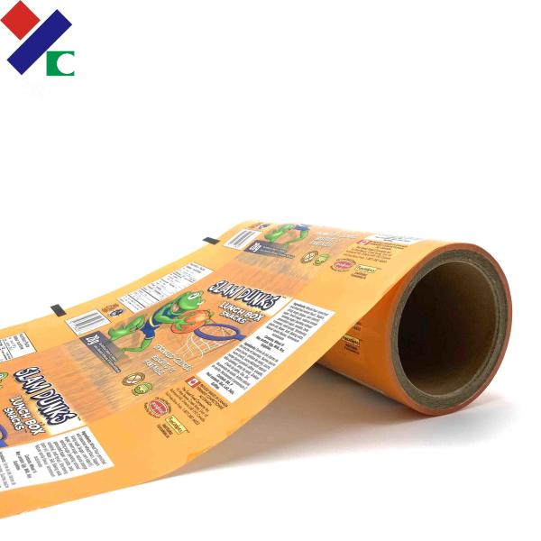 Пластиковый крен фильма упаковки еды 30 микронов протекает цвета доказательства 10