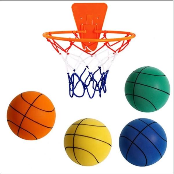 Skip Ball Indoor Silent Bouncing Mute Ball 24cm for Kids Age Range 5-7 Years