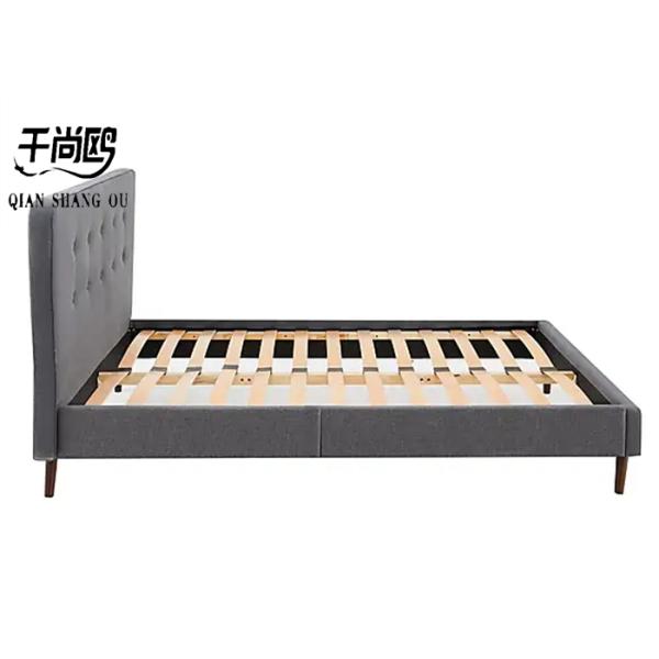 Personality Stitching Bedroom Platform Bed Button Decoration
