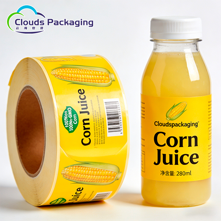 Custom Printing PET PVC Plastic Heat Shrink Wrap Film Shrinkable Sleeve Label for Glass Plastic Metal Bottle Can Jar