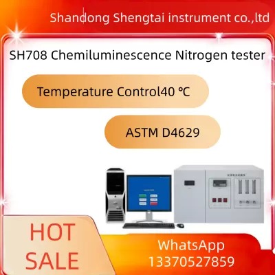 SH708 Chemiluminescence Nitrogen Analyzer | High Sensitivity | ASTM D4629 | Fast & Stable for Oil & Gas Testing