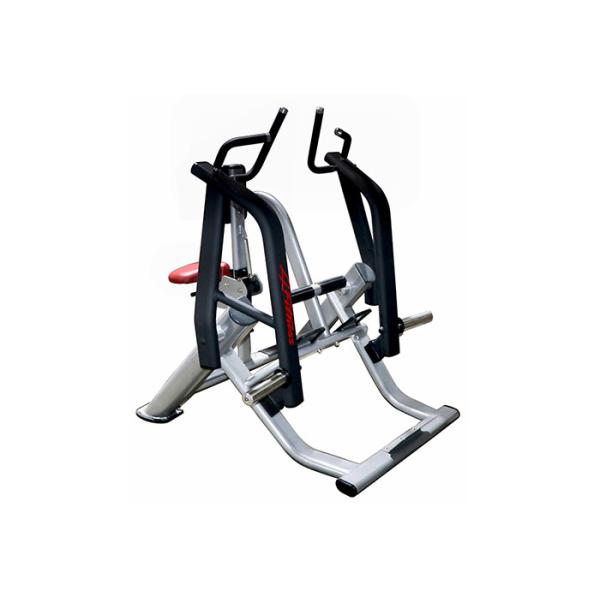 Life Fitness Hammer Strength Row Machine With Black Steel Tube