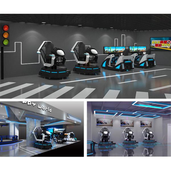 Внутри помещений 360 градусов 9D Vr Автомобильные гоночные игровые машины Виртуальная реальность Вождение аркадный симулятор движения