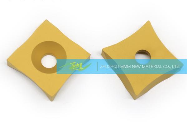 SPUB Square Serial CNC Carbide Inserts High Coating Hardness For Planing Steel Tube