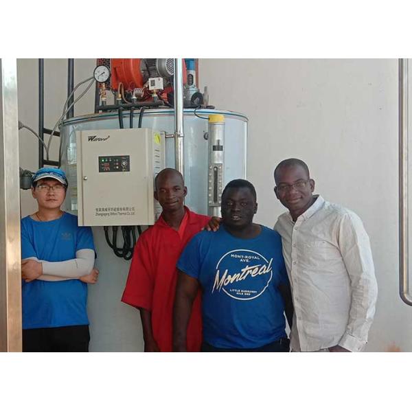 Metal Industry 0.5T 2T Water Tube Steam Boiler Oil Fired