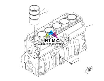 Manufacturer 1903562 190-3562 Diesel Engine C9 Sleeves Cylinder Liner E330D Excavator Spare Parts