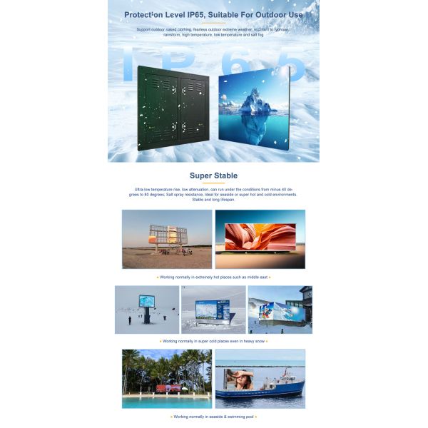 Led Advertising Billboard Screen Video Panels Fixed Wall Outdoor Led Display