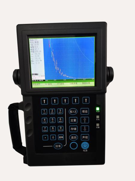 Detector de falhas ultra-sônico portátil Faixa de digitalização 0-6000 mm Frequência de operação 0,4-20 MHz