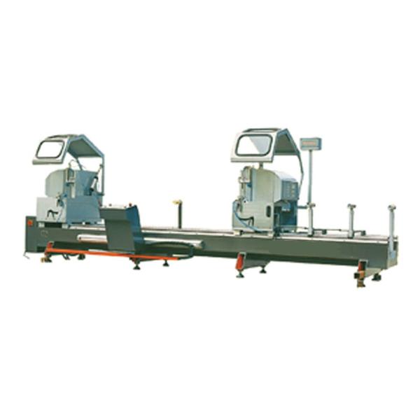 Aluminum Windows Frame Cutting Machine / CNC Double Head Mitre Saw