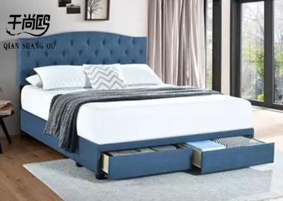 Modern Linen Simple Drawer Storage Bed Frame 137*203cm 153*20cm