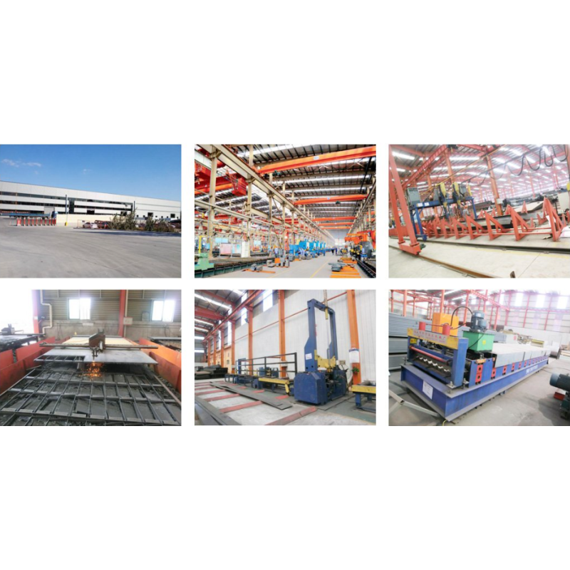 CE Certificate PEB Structural Steel Workshop Construction with 5 Years Warranty
