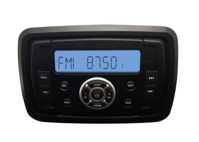 equipamento audio marinho resistente MP3 estereofónico de 12V 180W Bluetooth com exposição do LCD