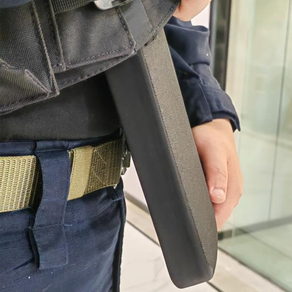 Black LITAI Bulletproof Level 4 Plate Armor Alumina PE 18mm Thick