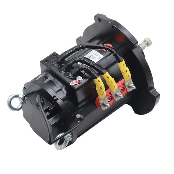 Moteur à entraînement électrique de chariot élévateur IP65 de 24 V à 3000 W