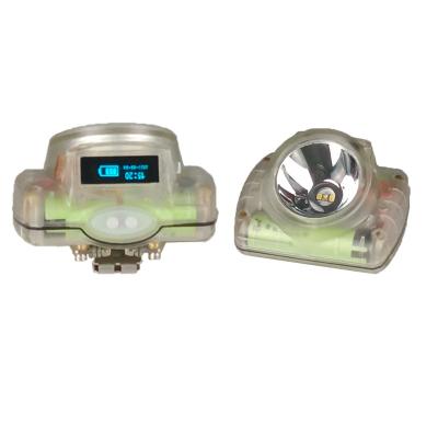 Explosion Proof Cordless LED Mining Light For Hard Hat Rechargeable 232 Lum 6800mAh