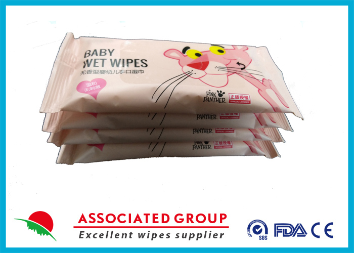 Подгонянный младенец Unscented влажный обтирает, дети Safty 8pcs намочил обтирает для рук